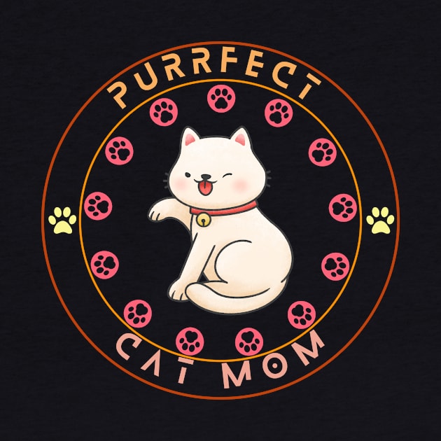 Purrfect Cat Mom by NICHE&NICHE